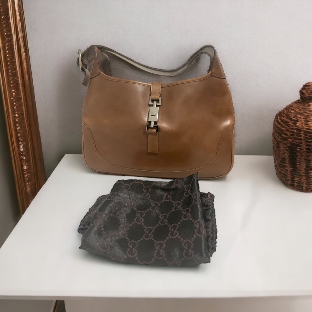 Gucci Jackie Cognac